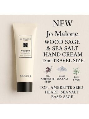 Jo Malone Wood Sage & Sea Salt Hand Cream - 15 mL